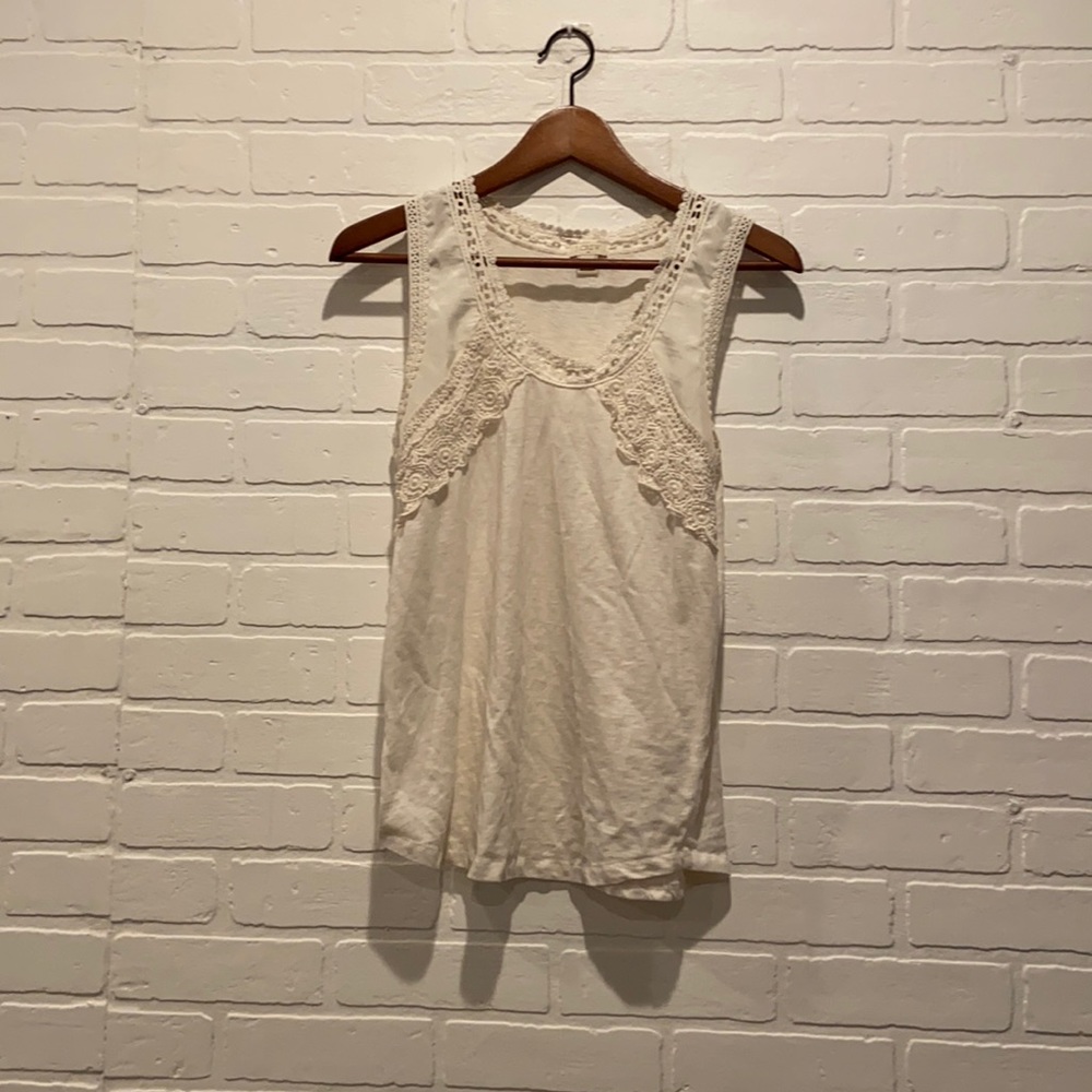 j crew crochet tank